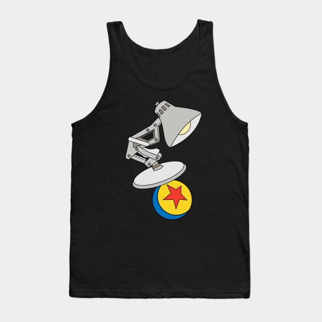 Luxo Jr. Tank Top by Merlino Creative